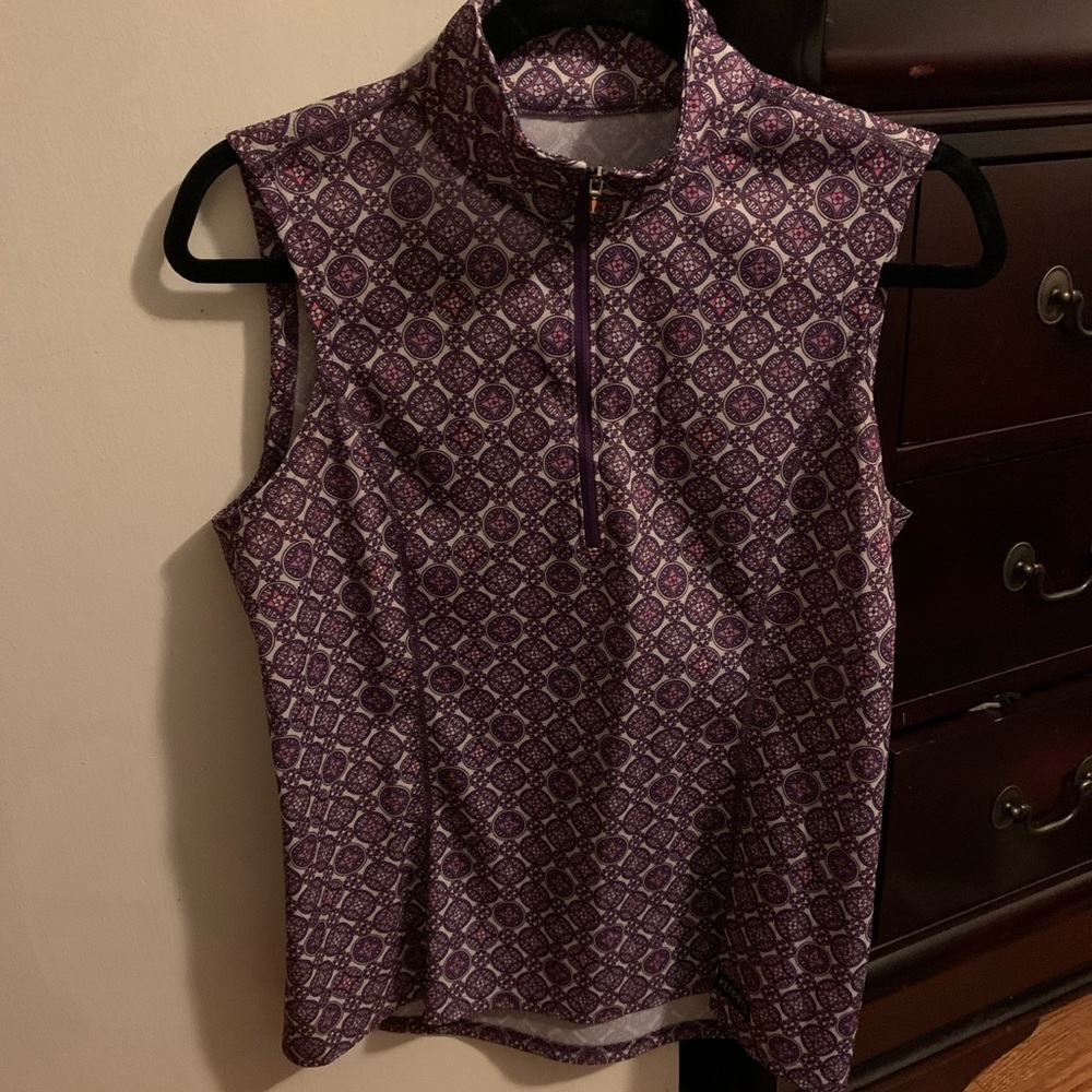 Kerrits sleeveless schooling shirt